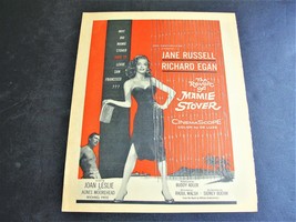 The Revolt of Mamie Stover-1956 film-Jane Russell, R.Egan -Page Movie Ad. - £6.43 GBP