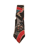 Screenplay by Martin Wong Vintage All Silk Designer Multi Color Necktie ... - $20.37 CAD