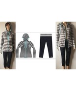 LUKKA Women&#39;s Active Hoodie Full Zip Jacket &amp; Capri Leggings 2-Piece Set, S - $58.85 CAD