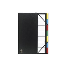 Exacompta Ordonator 7/55321E Organiser File Black for A4  - $6.00