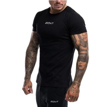 Summer Sports Short-Sleeved MenS Loose Top Running T-Shirt Sweat-Absorbe... - £20.72 GBP