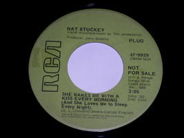 Nat Stuckey She Wakes Me With A Kiss The Devil Made Me 45 Rpm Record RCA Promo - £18.33 GBP