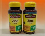 2x Zinc 30 Mg Dietary Supplement for Immune Health Antioxidant Support E... - £11.54 GBP