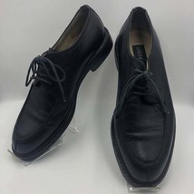 Jones New York Men&#39;s Black Leather Lace Up Oxford Work Dress Shoes Size 9.5 - $29.68