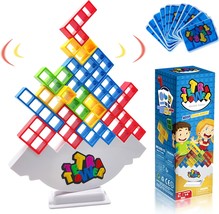  Tetra Balance Tower Stacking Toys Board Games for Kids Adults Balance Gam - £11.75 GBP