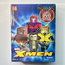 X-Men Minimates Dark Tide Set Wolverine Magneto Cyclops Figurines &amp; DVD Sealed - £15.52 GBP