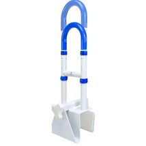 Adjustable Bathtub Grab Bar for Seniors - Sturdy Safety Rail with 300lb ... - $96.97