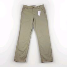 SWS Denim Co. Khaki Chino Pants Sz 7 High Rise Straight Leg - $18.90