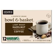 BOWL AND BASKET HAZELNUT LIGHT ROAST COFFEE KCUPS 12CT - $7.99
