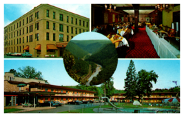 Penn Well Motor Inn Wellsboro Pennsylvania Street View Postcard Unposted - £3.84 GBP