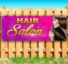 HAIR SALON Advertising Vinyl Banner Flag Sign Many Sizes USA BARBER NAIL - $22.02+