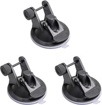 ThtRht 3 Pack Car Dash Cam Holder Suction Cup Base Mount Bracket Stand Connector - £10.13 GBP