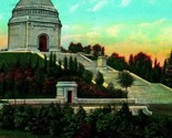 Canton Ohio OH McKinley Tomb and Memorial Vtg Linen Postcard Curteich - $3.91