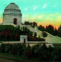 Canton Ohio OH McKinley Tomb and Memorial Vtg Linen Postcard Curteich - £3.07 GBP