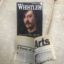 Whistler~Beyond the Myth~1995 1st Ed HC w Protected Dust Jacket &amp; Ephemera - £19.60 GBP