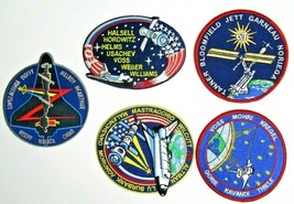 Collectible Lot 5 Assorted 2000 NASA Space Shuttle Flight Patches - £18.33 GBP