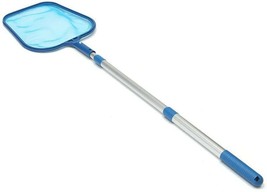 Swimming Pool Cleaning Net Leaf Skimmer Cleaner Rake Tool Fine Mesh 5.5 Feet - $7.91