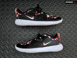 Nike Flex Contact 3 Youth Size 7Y or Women&#39;s 8.5 Floral Sneakers AT4112-001 - £39.56 GBP