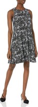 New Kasper Black White Career Flare Dress Size Xl - £49.05 GBP