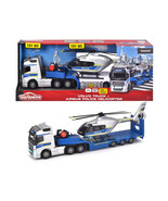 Majorette Volvo FH16 Police Truck with Helicopter - £57.29 GBP