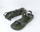 Chaco Z2 Classic Strappy Sandals Women 8 Green Fabric Adjustable Strap J... - $26.99