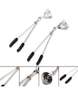 Sexy Body jewelry 1 Pair Adjustable Non Piercing Bell Nipple Jewelry - $353.18 MXN