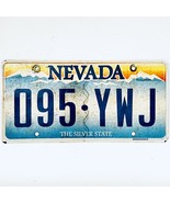  United States Nevada Silver State Passenger License Plate 095-YWJ - $18.98 CAD