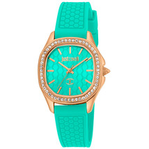 Just Cavalli Women&#39;s Glam Chic Turquoise Dial Watch - JC1L263P0035 - £124.71 GBP