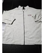 USA Olympics Fleece Jacket Beijing 2008 Mens XXL Gray Full Zip Pockets U... - €13,44 EUR
