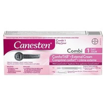 Canesten Combi 1-Day Treatment ComfortTab &amp; External Cream for Yeast Inf... - £29.68 GBP