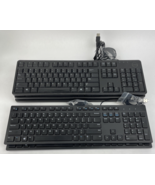 Dell Multimedia Wired Keyboard (s) - Black Lot of 5 - 2 x KB216 - 3 x KB... - $839.05 MXN