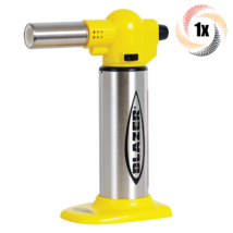 1x Torch Blazer Big Buddy Yellow Refillable Butane Turbo Torch | Lightweight - £34.29 GBP