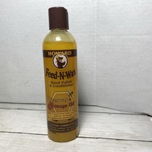 Howard FW0008 Feed-N-Wax Wood Polish and Conditioner, 8-Ounce - £10.49 GBP