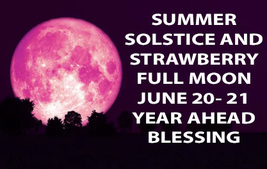 JUNE 20-21 SOLSTICE & FULL MOON 200+ WITCHES YEAR AHEAD BLESSING CEREMONY Witch  image 2