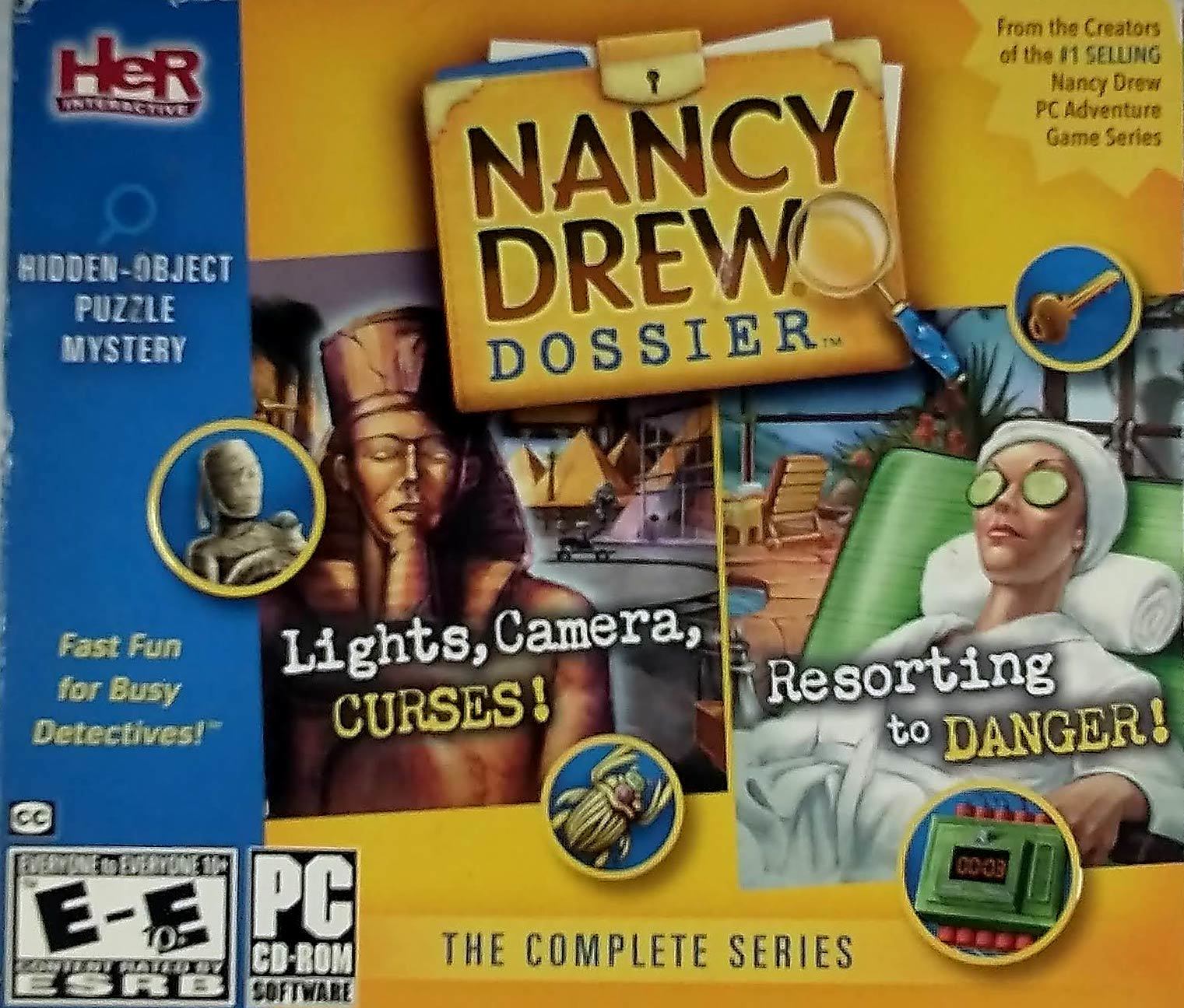Primary image for Nancy Drew Dossier: The Complete Series [PC CD-ROM, 2010] Hidden Object Games