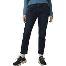 PrAna Women’s Buxton Slim Fit Straight Jeans Deep Blue Dark Wash 6 - £18.88 GBP