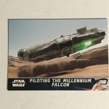 Star Wars Rise Of Skywalker Trading Card #33 Piloting The Millennium Falcon - £1.54 GBP