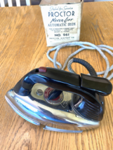 Proctor 'Never Lift' Vintage Electric Clothes Iron #961 - $29.99