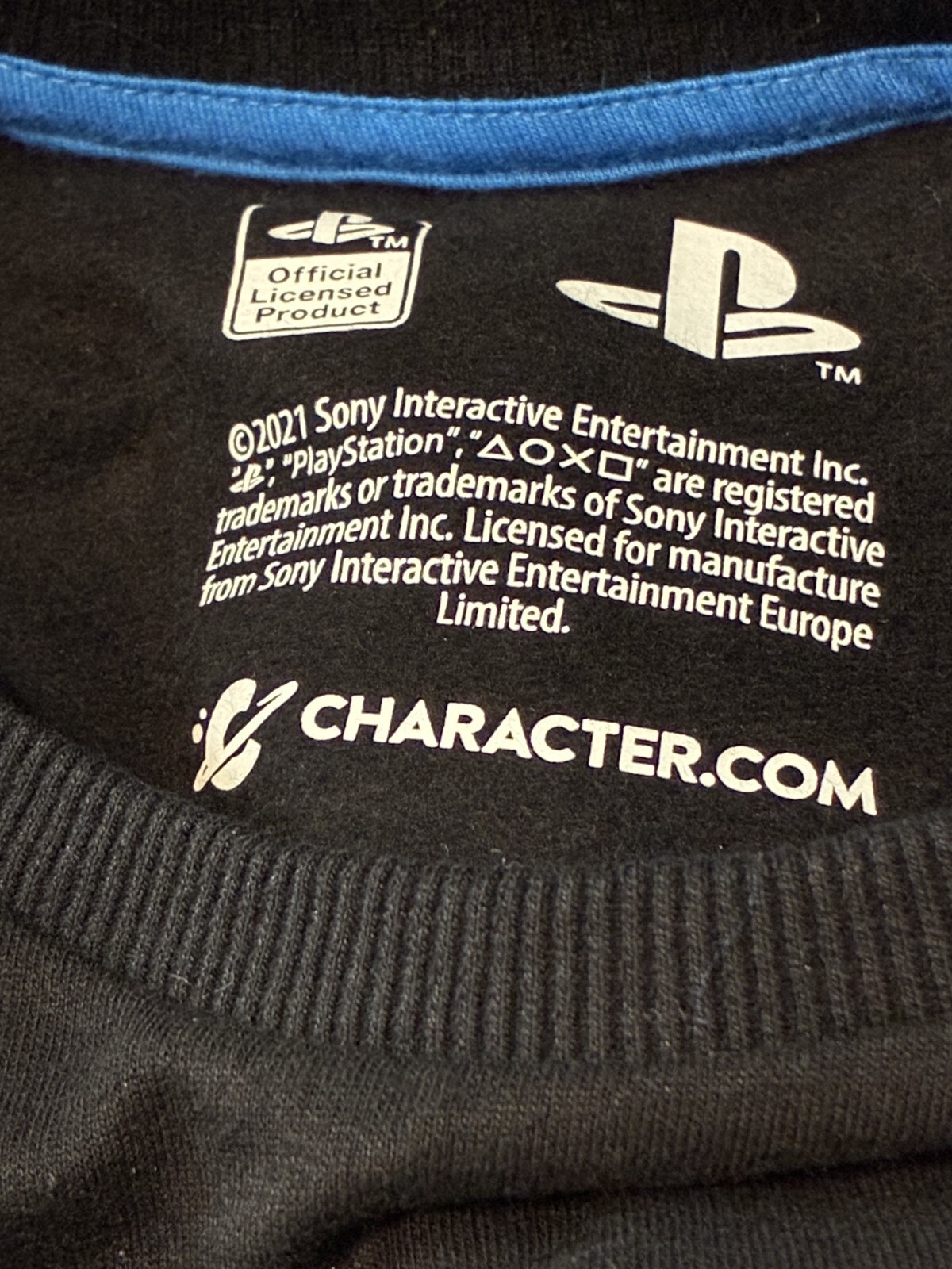 playstation boys black long sleeve sweatshirt by character.com size 7 Item image 7