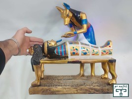 A unique model of Anubis, the god of embalming and tombs, made in Egypt with dis - £2,331.67 GBP