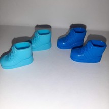 Barbie 90s Vintage Hi Top Tennis Athletics Shoe Lot Sneakers x2 Wedge Li... - $7.92