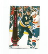 Mario Lemieux (Pittsburgh Penguins) 1994-95 Pinnacle Hockey Card #170 - £3.92 GBP