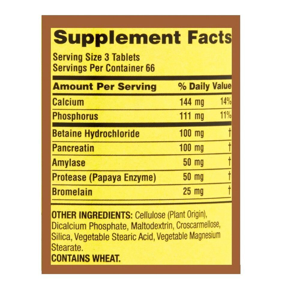 Spring Valley Probiotic MultiEnzyme Digestive Formula Tablets 200