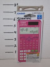 Casio FX-300ES Plus-PK Pink Second Edition Graphing Calculator 2nd Ed AP... - $14.82