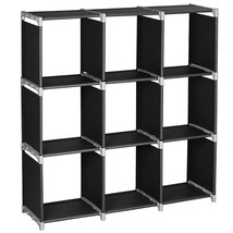 9-Cube Closet Organizer Storage Shelves Cubes Organizer Diy Cabinet Book... - £34.51 GBP