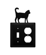 Village Wrought Iron Pet Cat Switch &amp; Outlet Cover - £20.74 GBP