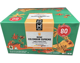 Member&#39;s Mark Decaf Colombian Mild Roast Coffee Pods, 80 ct. - $60.10 CAD
