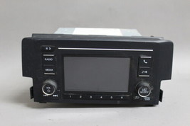 17 2017 HONDA CIVIC SEDAN AM FM RADIO CD PLAYER  STEREO 39100TGGA011M1 OEM - £129.08 GBP