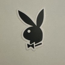 Playboy Bunny Decal Sticker Black And White Laptop Water bottle Car Window - $4.99