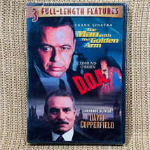 NEW DVD 3 Full Length Features Frank Sinatra Edmund O&#39;Brien Lawrence Olivier - £11.63 GBP